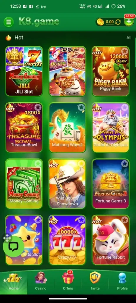 K8 Games