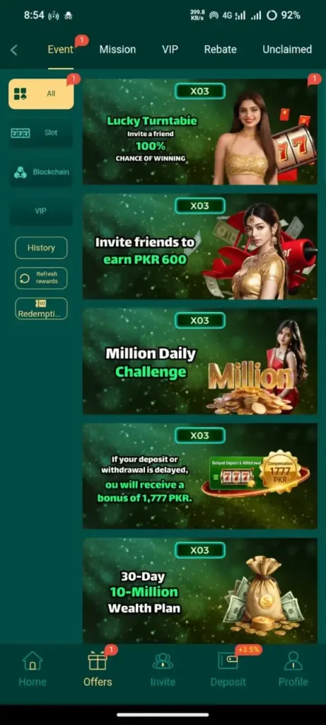 X03 Bet Game Bonuses