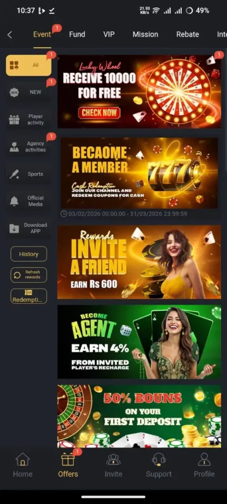 777PKR Game Bonuses
